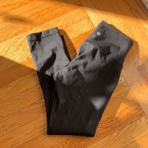 Lululemon Wunder high tights 25 in